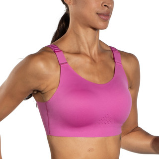 【BROOKS】女 Dare Scoopback U背款運動內衣 2.0 錦葵紫(350086614)