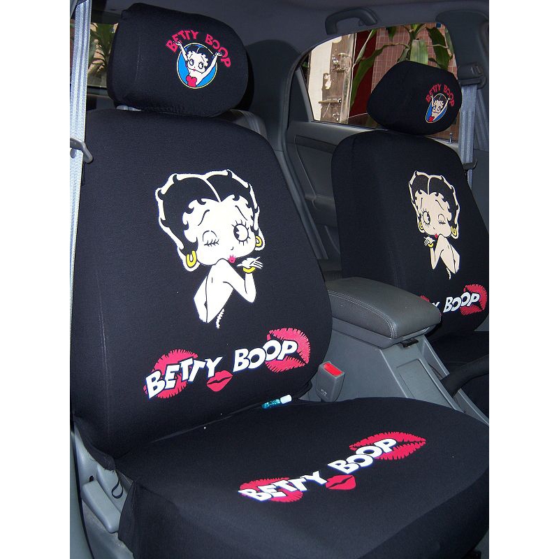 台北倉 貝蒂Betty boom 五座汽車通用款汽車椅套 樣板最後一套