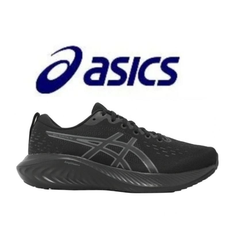 Asics 亞瑟士 亞瑟膠 輕量透氣 回彈吸震慢跑鞋 女鞋 黑灰 1012B418002