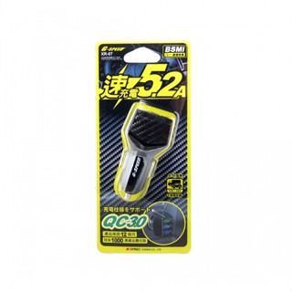 《臺灣製造含稅附發票》G-SPEED XR-07 QC3.0 三孔USB 車用充電器 電源供應器 車充 快充