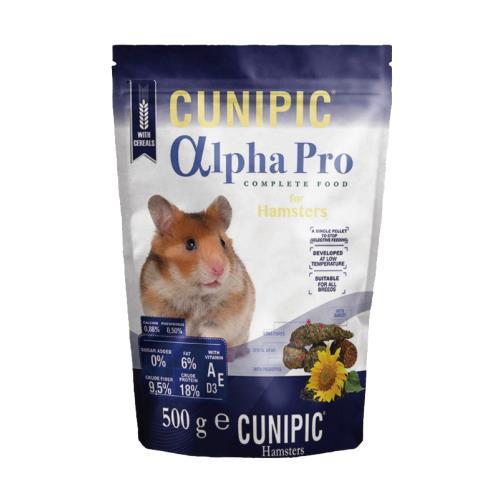 西班牙CUNIPIC 頂級倉鼠飼料 alpha Pro 頂級專業照護(500G)│倉鼠飼料 歐洲倉鼠飼料