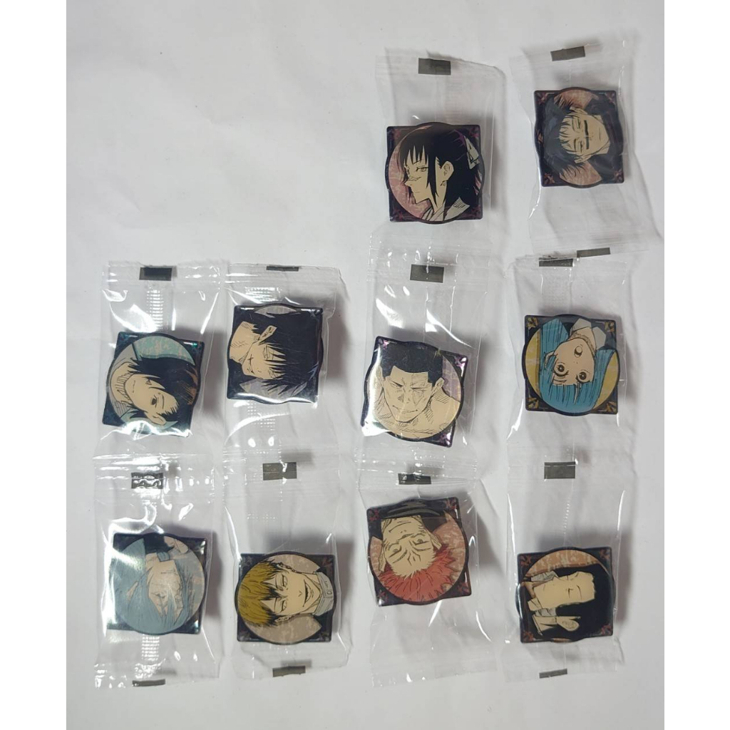 【全新】咒術迴戰 漫畫特典 徽章 伏黑甚爾 東堂葵 加茂憲紀 庵歌姬 三輪霞 吉野順平 脹相 真人 禪院直哉 兩面宿儺