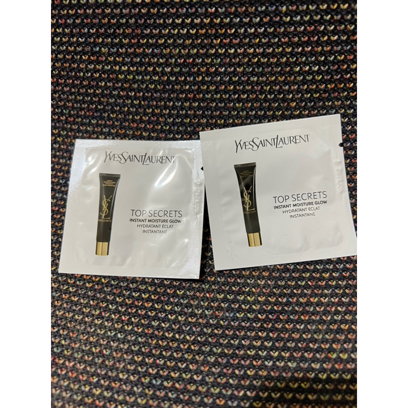 YSL 聖羅蘭 名模肌密光燦水凝露 1ml 小樣 試用品 試用包 保濕凝露 現貨 正貨 妝前乳 隔離 百貨 專櫃 贈品