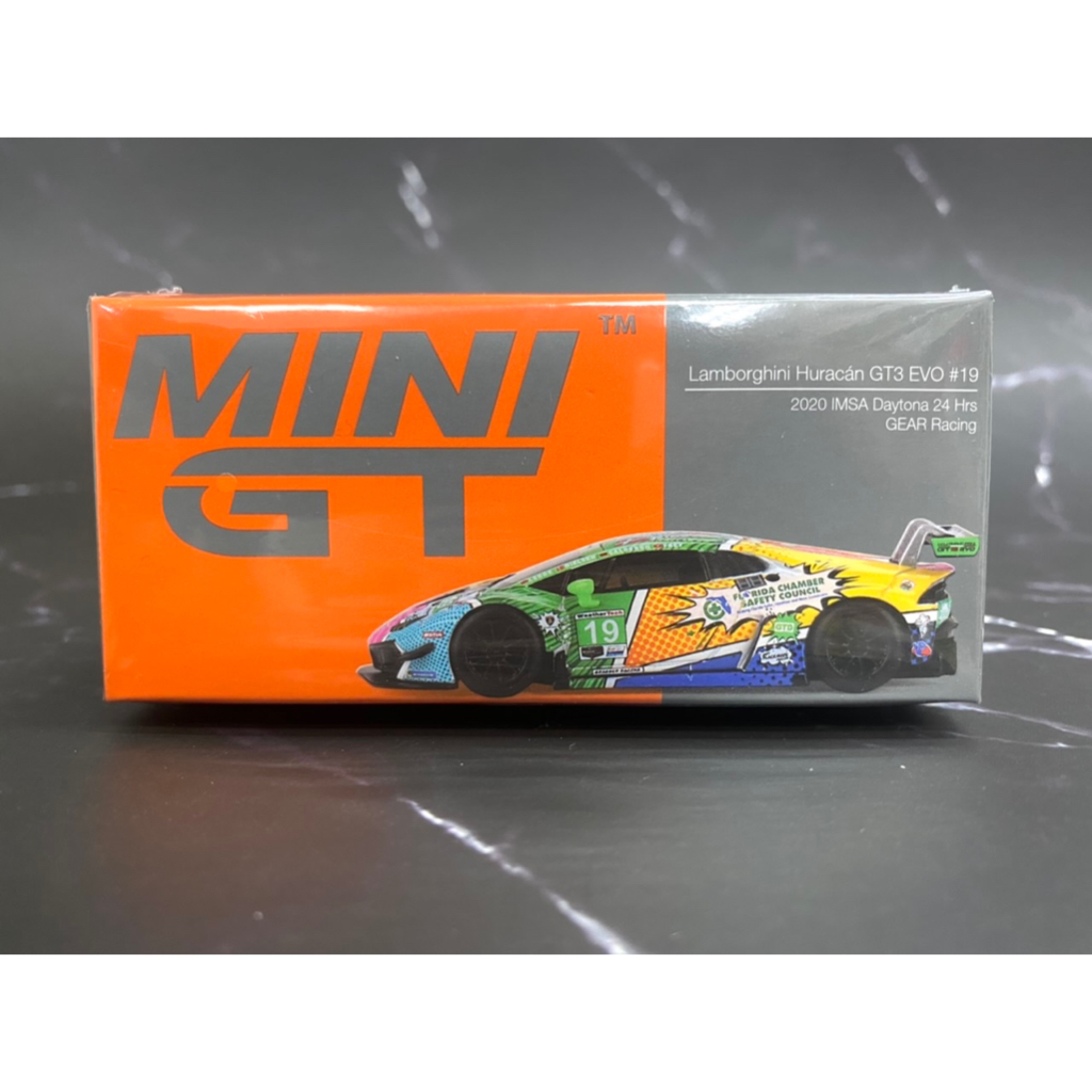 玩具偉富 現貨  MINI GT 552 大牛 Huracan GT3 EVO #19 2020 IMSA 左駕