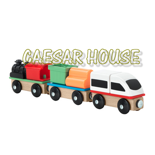【IKEA】 LILLABO 玩具火車 3件組 / 電池式玩具火車頭/軌道組 50件 兒童天地