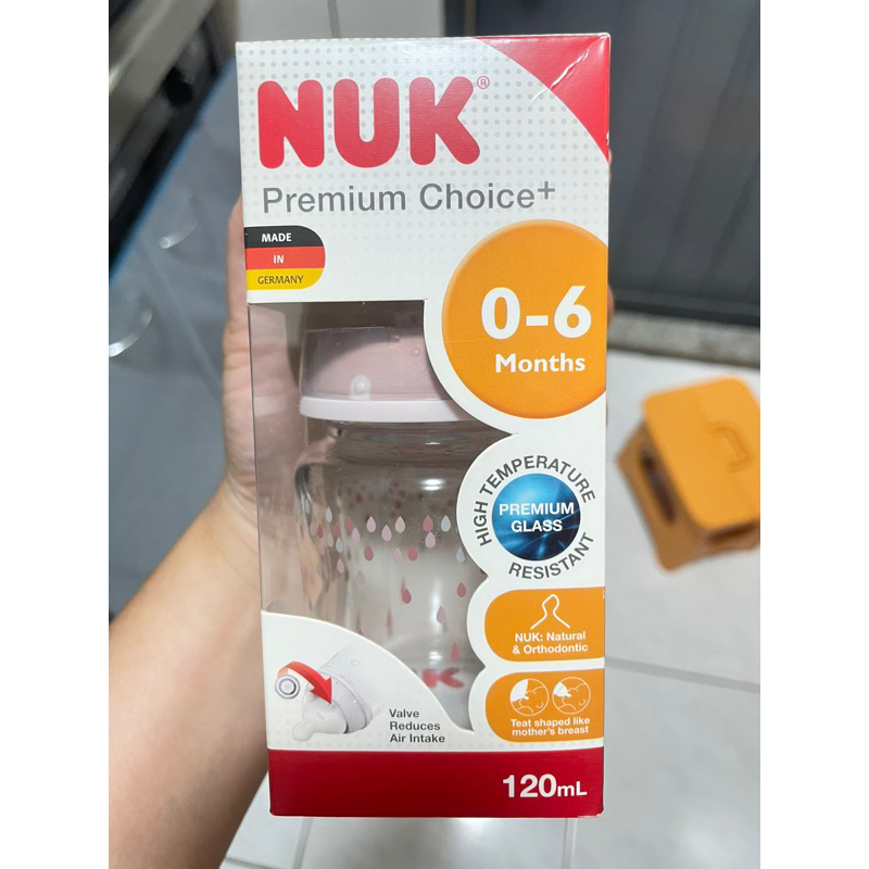 全新NUK 奶瓶 120ml