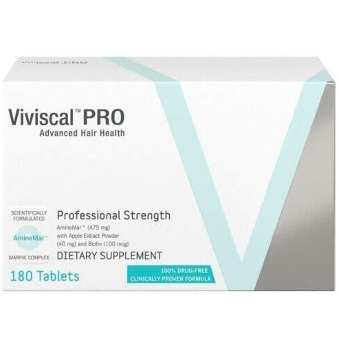 [預購][已有客訂]美國 viviscal PRO 薇絲卡魔髮錠 拆售 1盒(預計9/3~9/10之間寄出)