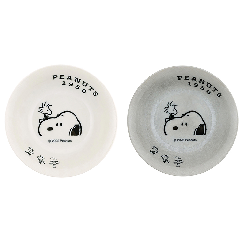 Kamio 日本製 Snoopy 陶瓷餐盤 陶瓷盤子 16cm 史努比