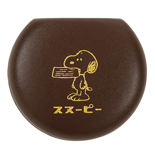 Kamio Snoopy 皮質配件收納盒 飾品收納盒 史努比 復古的 KM09881