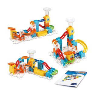 【英國 Vtech 】Vtech 智慧滾球積木建構軌道組-基礎款