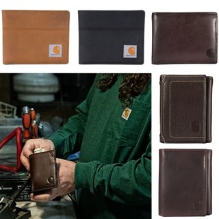 Carhartt Travel Wallet -Carhartt 男士折疊式證件套雙折皮夾/耐用雙折皮夾