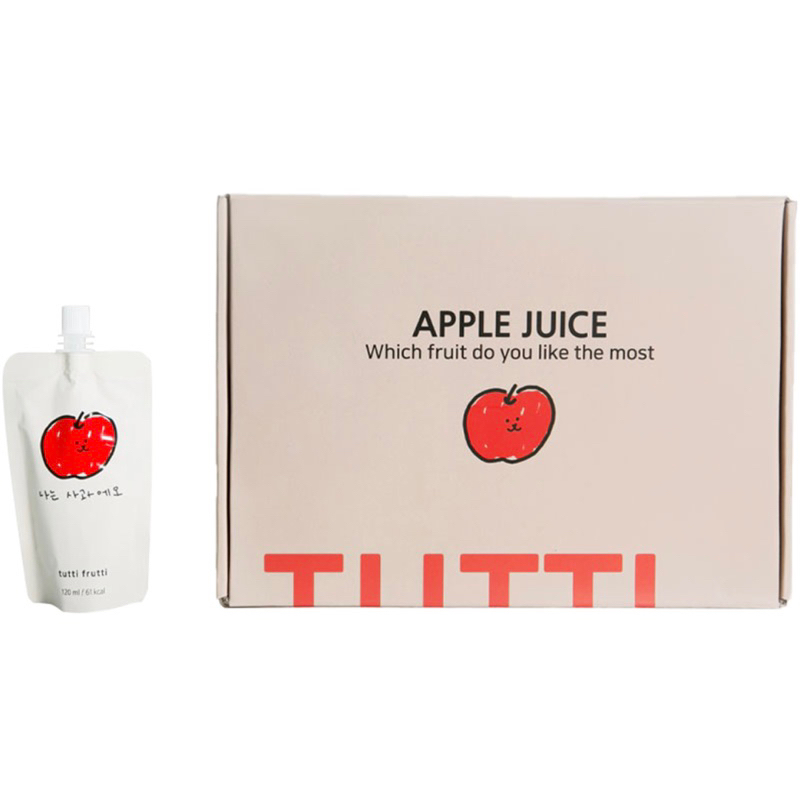 【韓國🇰🇷代購】Tutti 果味 Apple Eo 蘋果汁