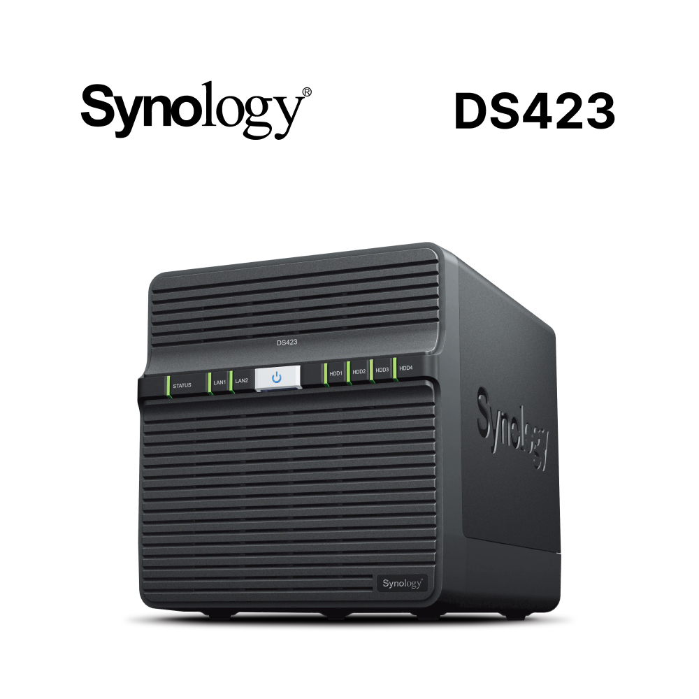 【酷3C】Synology 群暉 DS423 1.7GHz 4Bay 2G NAS 網路儲存 伺服器