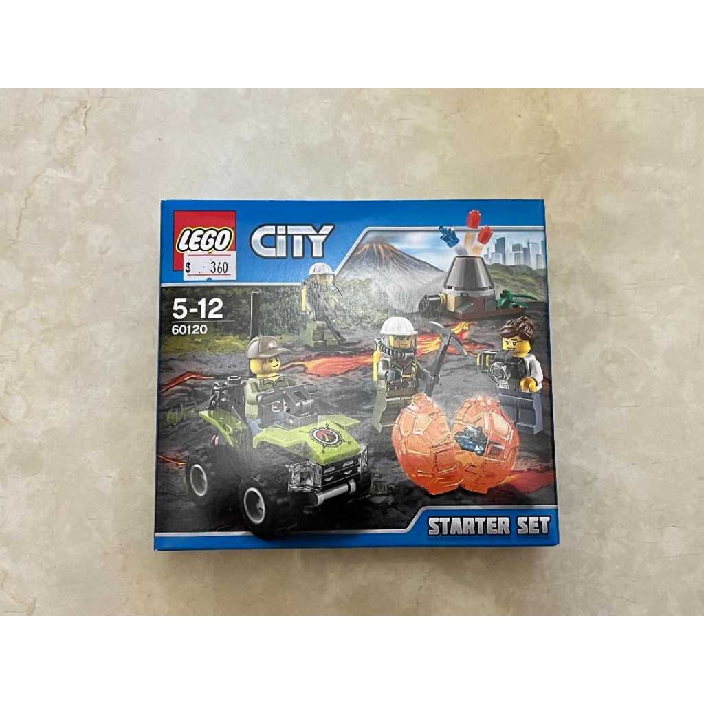 LEGO 樂高 60120 城市系列 火山探勘 全新未拆