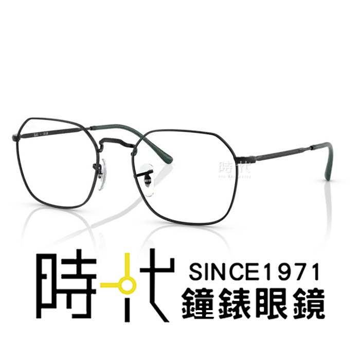 【RayBan 雷朋】光學鏡框 RX3694V 2509 53mm 細邊框 多邊形鏡框 黑色 台南 時代眼鏡