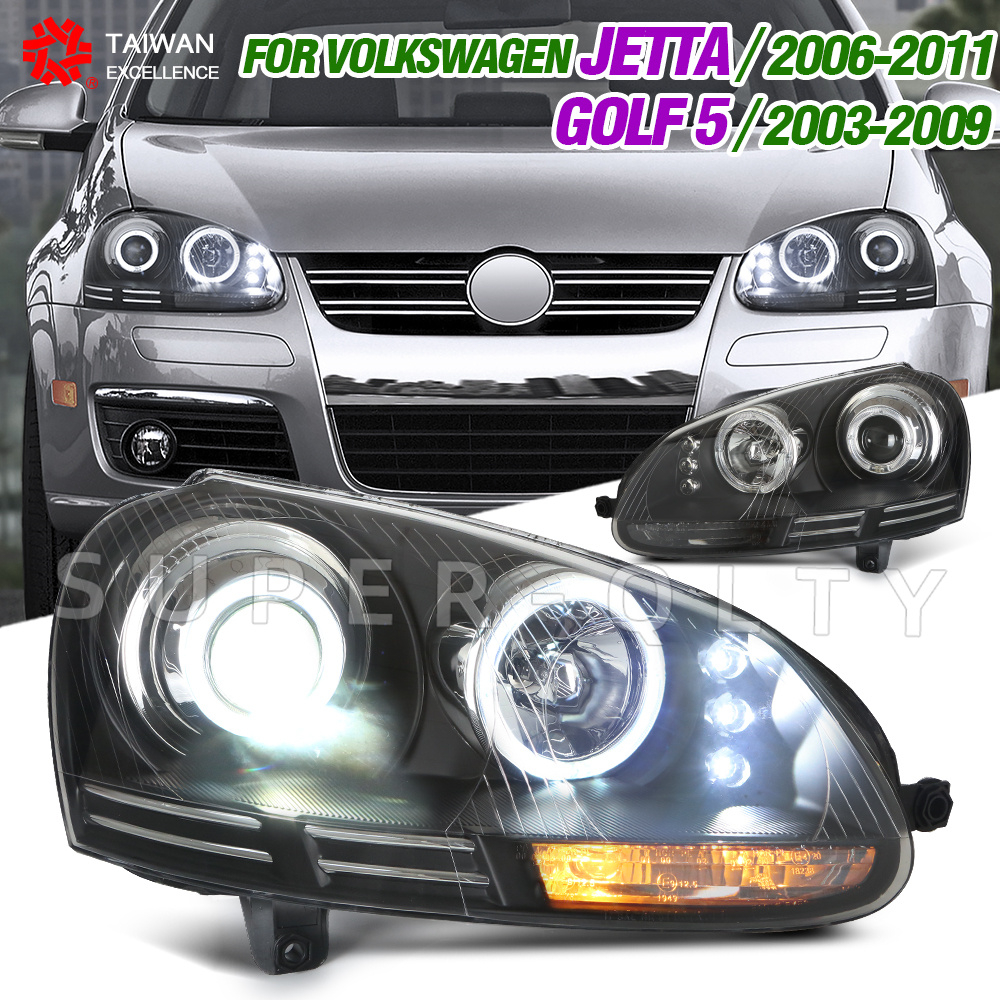 大燈總成 大眾 Jetta Vento Atlantic Fox 2006-2011 1V/VW GOLF 5