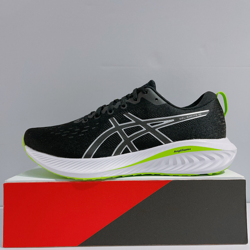 Asics GEL-Excite 10 男 慢跑鞋 運動 路跑 緩震 舒適 亞瑟士 黑綠 1011B600-001