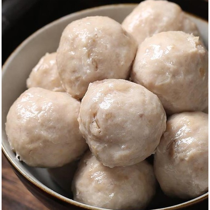 新竹貢丸 新竹大貢丸 貢丸 新竹 火鍋料（大） 600g  約25顆  餐廳 熱炒店 火鍋 貢丸湯 [誠實討海人]