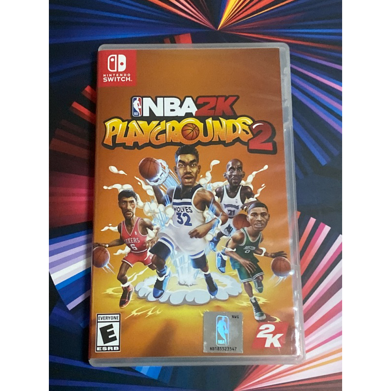 Switch Ns 絕版品 熱血籃球街 NBA2K Playgrounds 2 美版中文