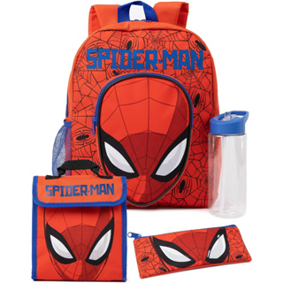 預購 🚀美國正貨🚀美國 Marvel 蜘蛛人 SPIDERMAN 兒童 書包 後背包 餐袋 包包 水壺便當袋筆袋