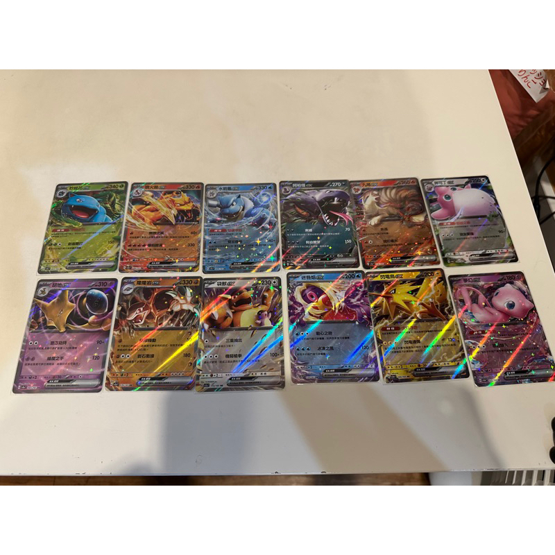 神奇寶貝 寶可夢 PTCG正版 151 中文版 EX 一整套 卡
