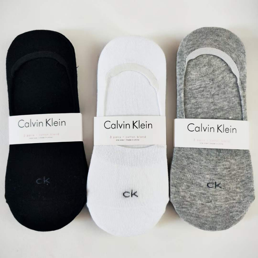 CK Calvin Klein 大LOGO 襪子 船型襪 男短襪/女短襪 均碼
