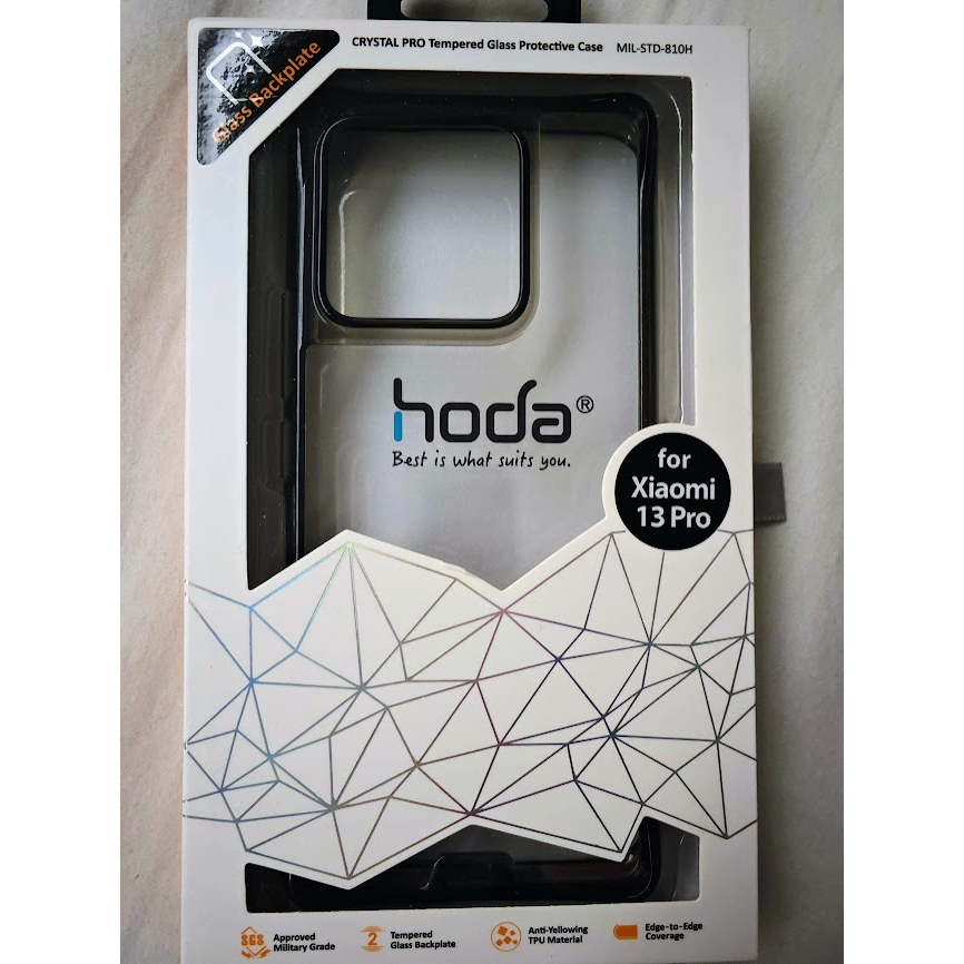 hoda 晶石 玻璃殼 軍規 防摔殼 保護殼 手機殼 小米 Xiaomi 13 pro