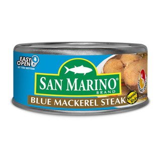 菲律賓 san marino 鯖魚 罐頭 Blue Mackerel Steak In Spanish Style