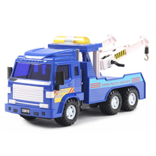 寶盟 模擬磨輪動力車系列-警察清障車(救援車) 玩具車