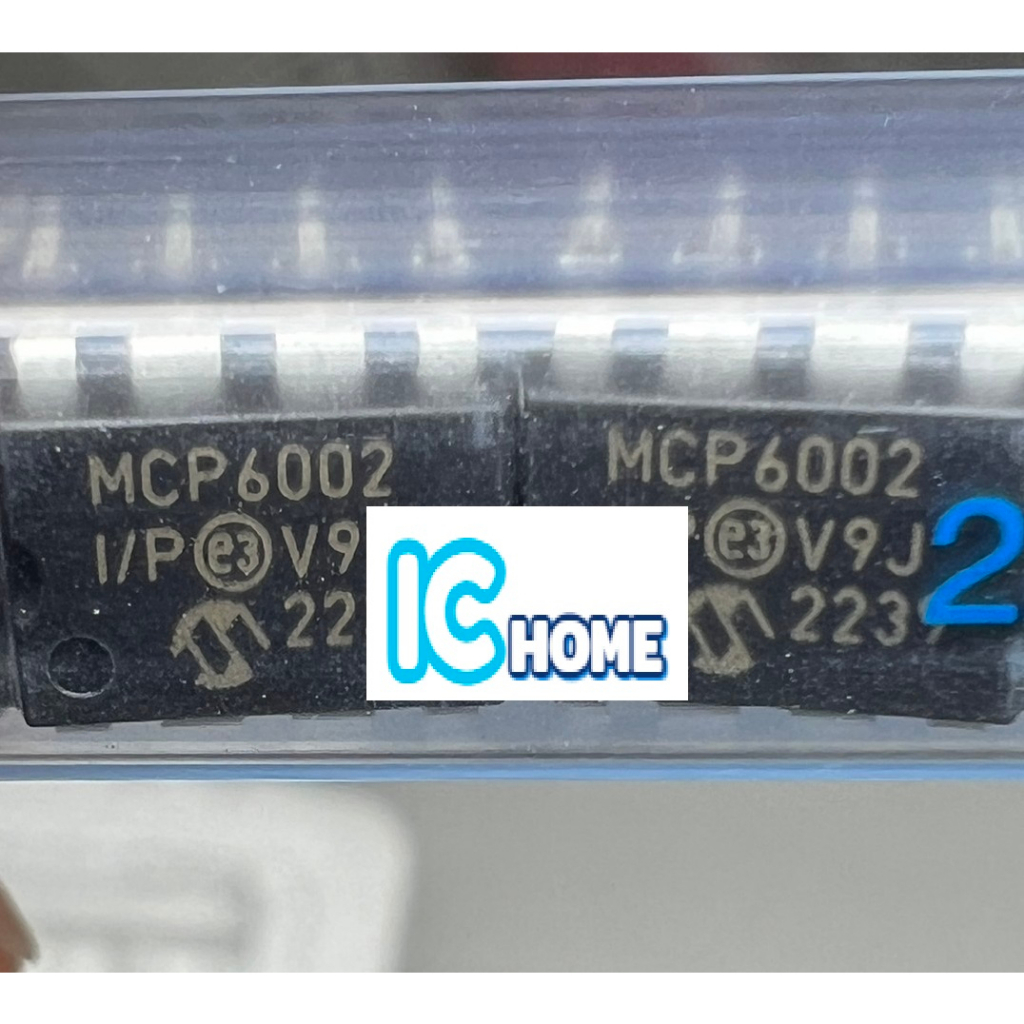 ICHOME 全新原裝 MCP6002-I/P MCP6002 1MHz DIP14 Dual  1.8V 現貨