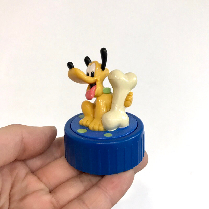 Disney 迪士尼 瓶蓋公仔 布魯托 迪士尼收藏 老玩具 老物 舊貨
