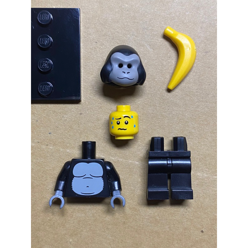 LEGO 樂高 人偶 猩猩人 第三代人偶包 8803