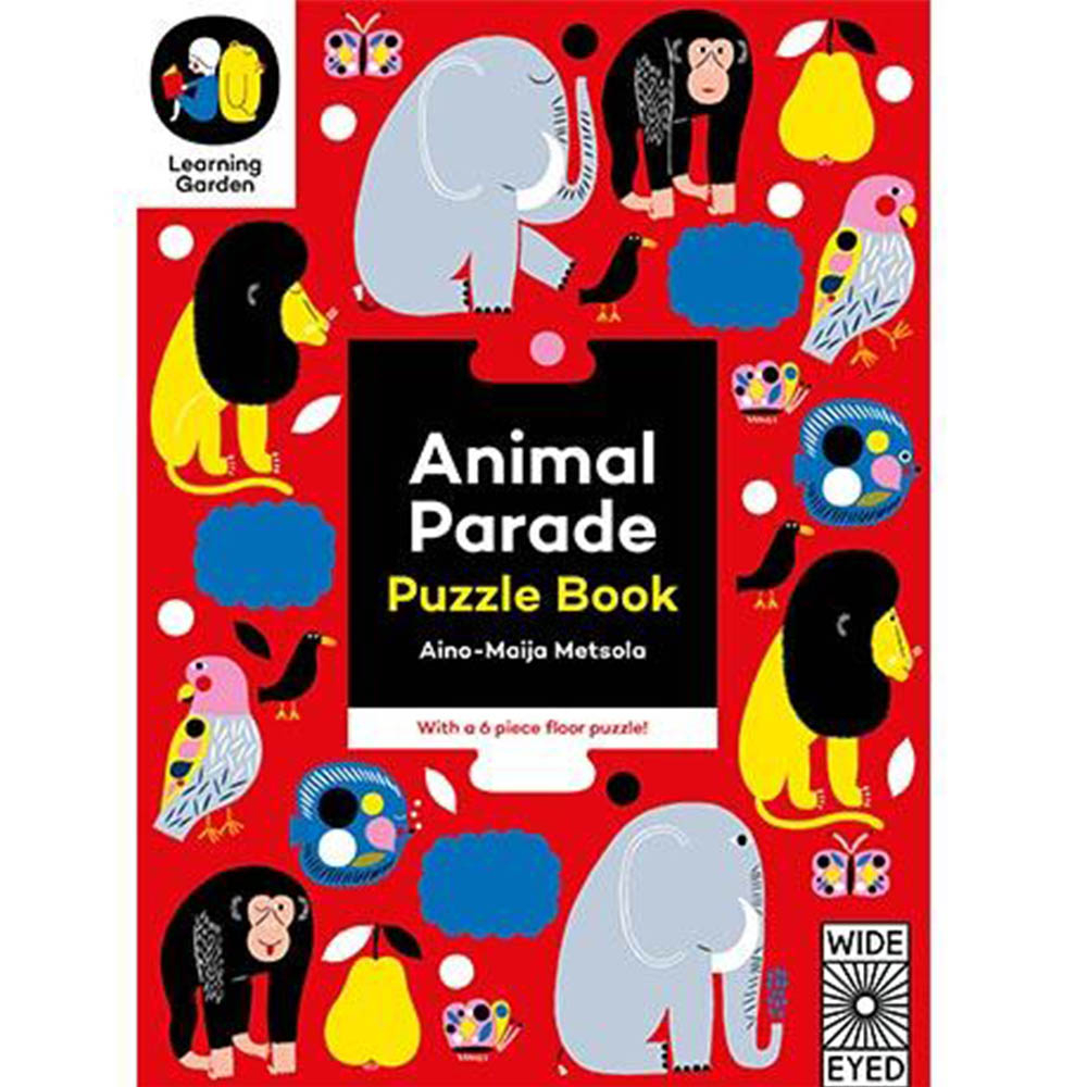 Animal Parade：Puzzle Book 動物拼圖書(外文書)(福利品)