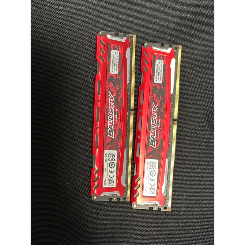 美光  Crucial Ballistix Sport LT DDR4-3200-16G(8 G*2)