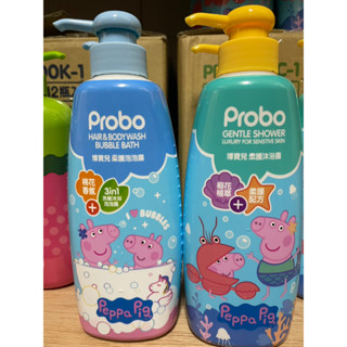 *優惠價* Probo博寶兒 佩佩豬 護敏泡泡浴 沐浴露(500ml) 公司貨 全新效期