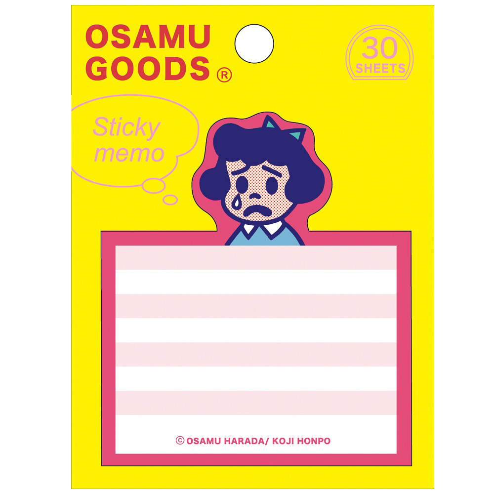 Gakken 日本製 原田治 OSAMU GOODS 造型便利貼 貝蒂 GK01406