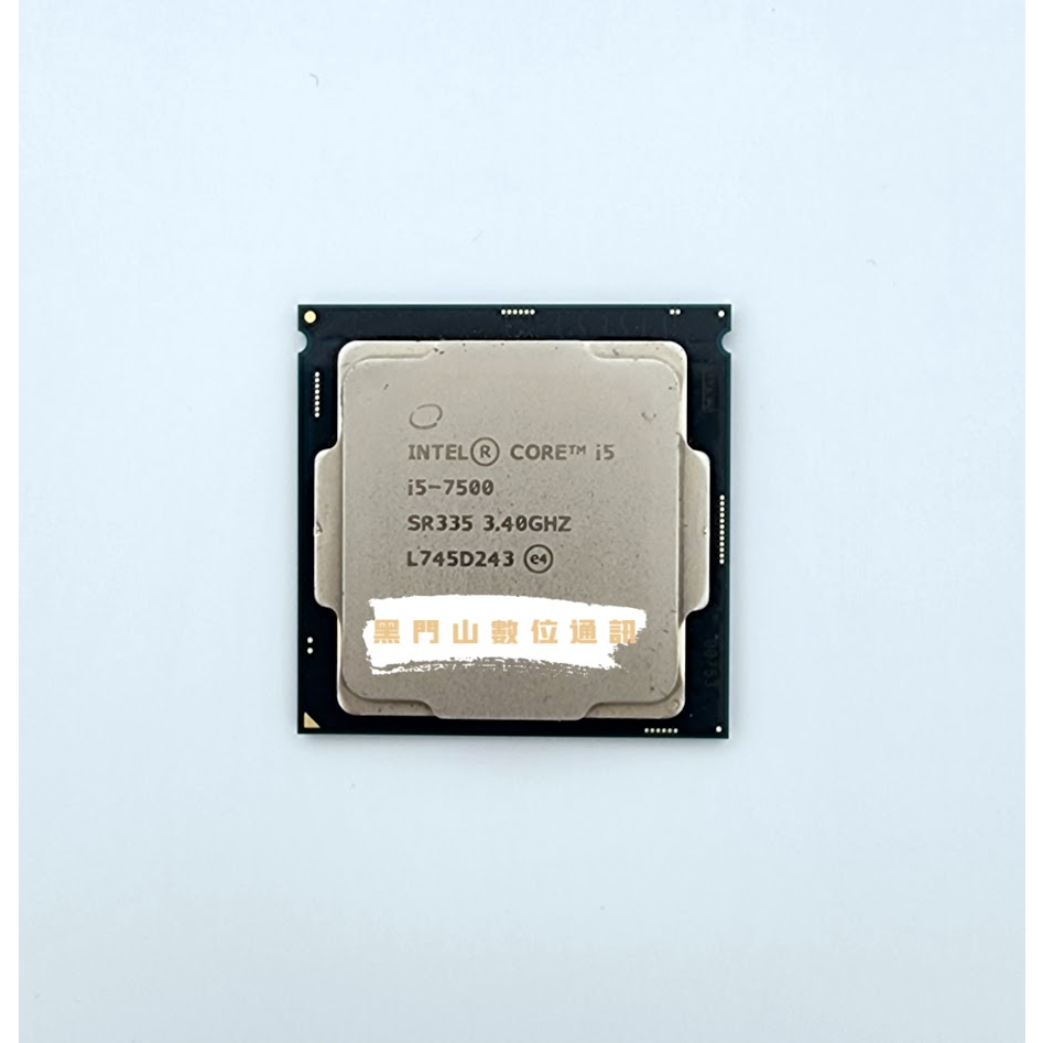 Intel Core i5-7400/7500/9400F/9600K 四核心/六核心處理器 6M/9M 快取