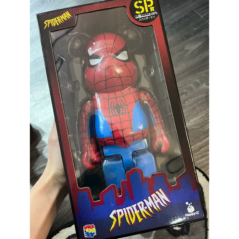 BLS • BE@RBRICK 400% 漫威 MARVEL SPIDER-MAN 一番賞 SP賞 蜘蛛人 庫柏力克熊