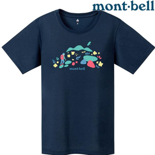 Mont-Bell Wickron 女款 排汗衣/圓領短袖 1114537 Colorful Trail 活動價