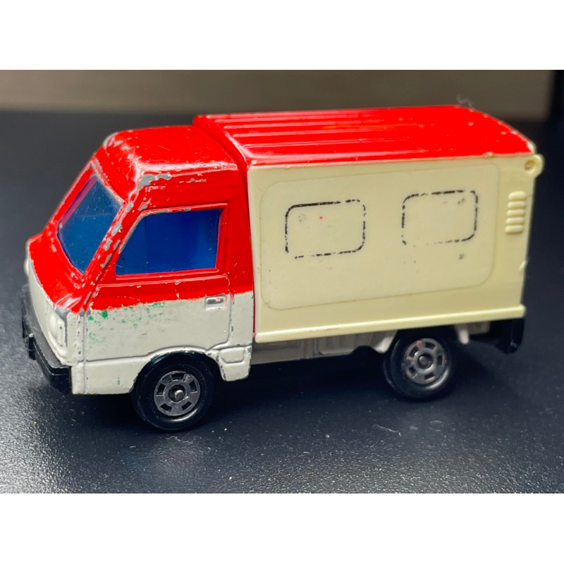 日本製 ）tomica 31 subaru sambar 赤帽 郵便車 多美 郵局