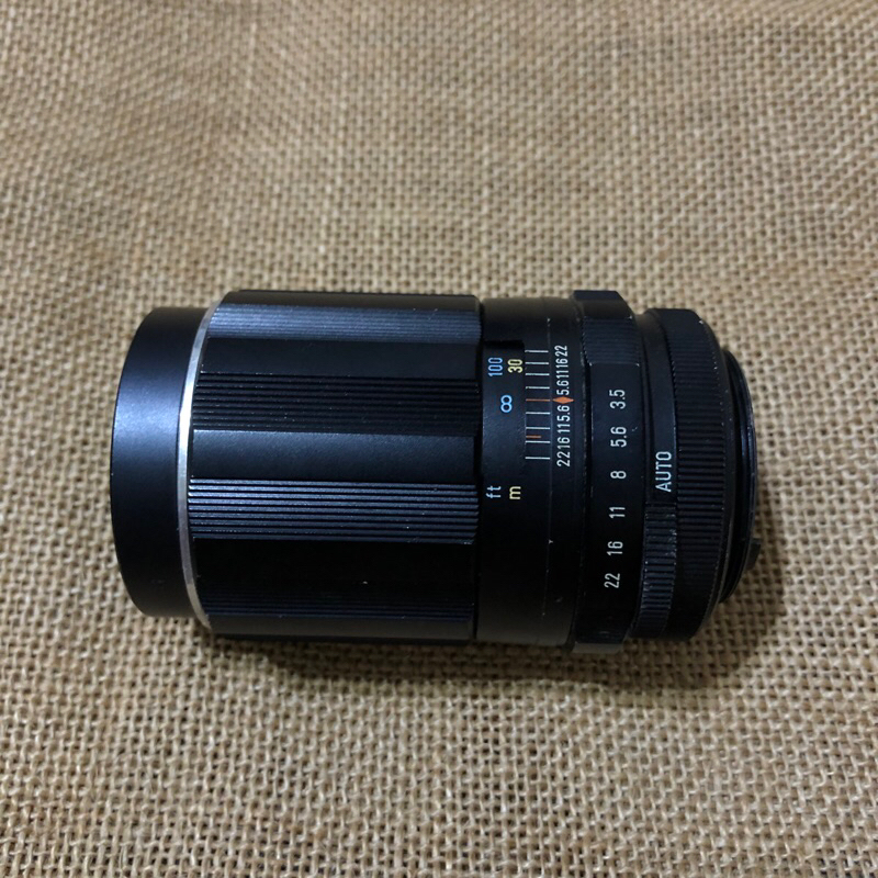老鏡頭 日本原廠 PENTAX TAKUMAR SMC 135mm 1:3.5 手動定焦鏡頭（M42卡口）