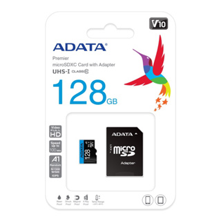 ADATA 威剛 Premier microSDXC UHS-I A1 128GB 128G記憶卡(附轉卡)