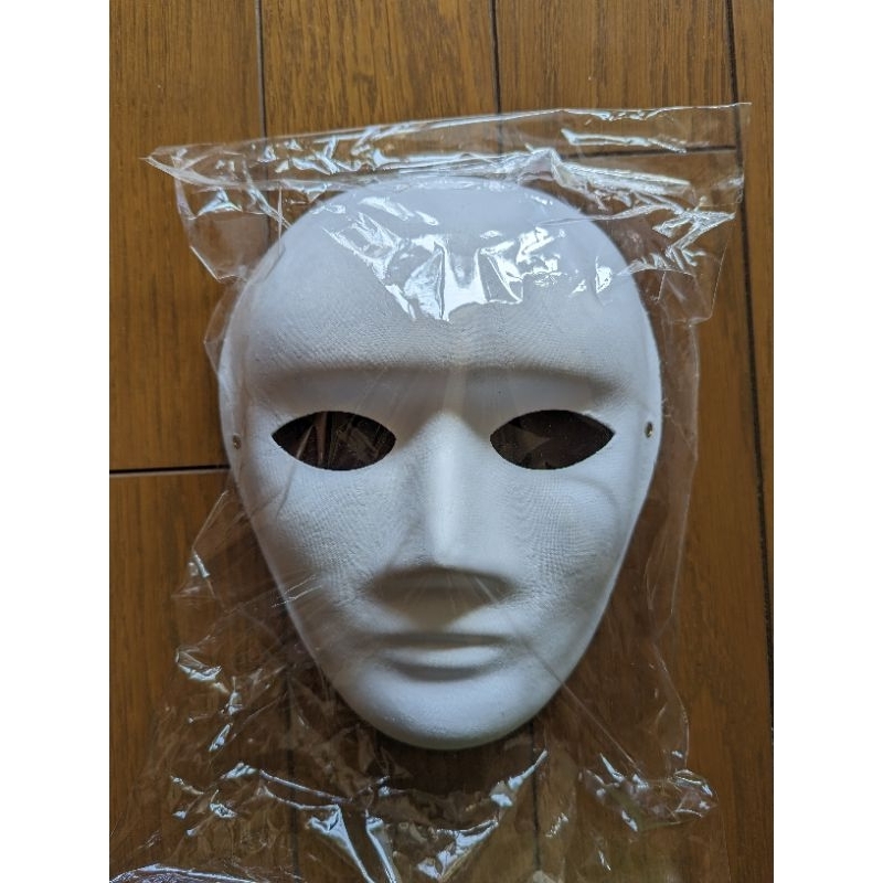 全臉面具 空白面具（附鬆緊帶）DIY 紙面具 彩繪面具 舞會面具