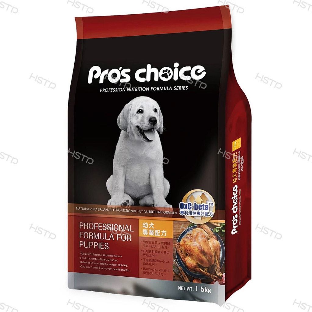 Pro’sChoice博士巧思狗飼料(15Kg / 包)（幼犬專業配方）PC博士巧思狗飼料15公斤 博士巧思15kg