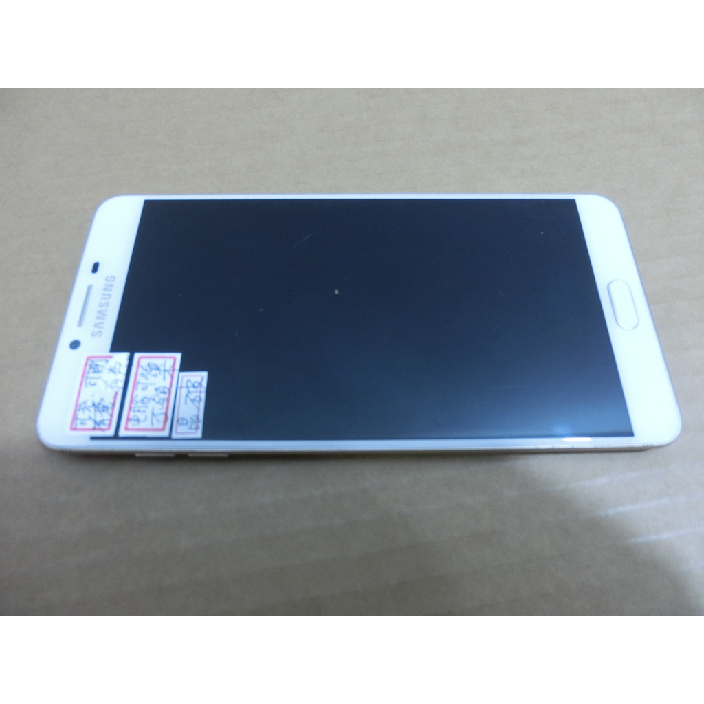 SAMSUNG Galaxy C9 PRO SM/C900Y/DS 金色 故障機 零件機 （錦0403）