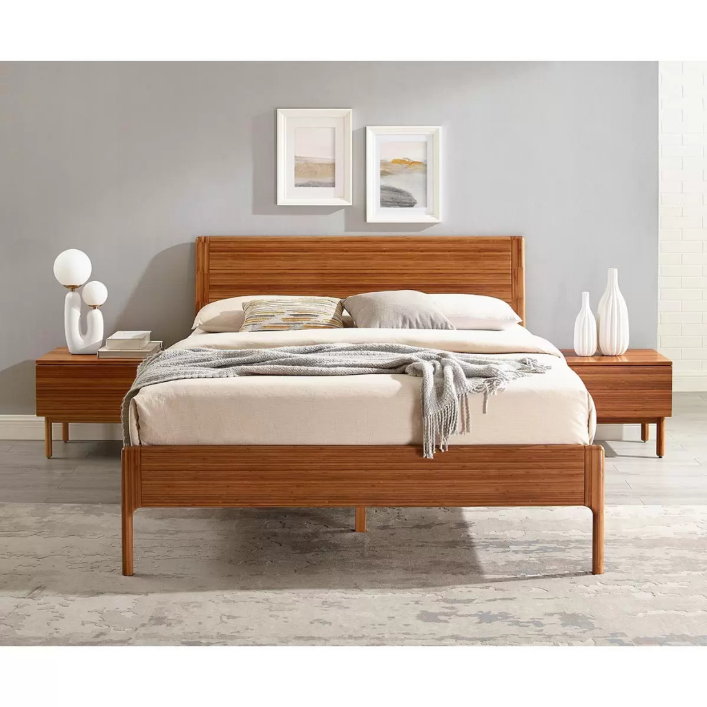 ↖有購便宜↘進口 Greenington 竹製標準雙人床架，清倉特價$14,399