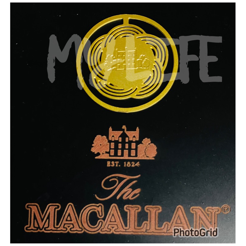 麥卡倫MACALLAN金屬發票夾(不含圖片現金)