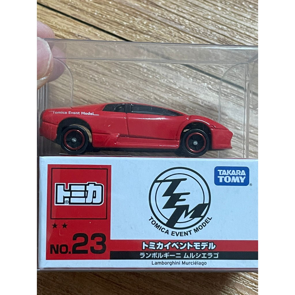 Tomica NO.23 藍寶堅尼 Lamborghini Murcielago LP640 會場限定 附膠盒