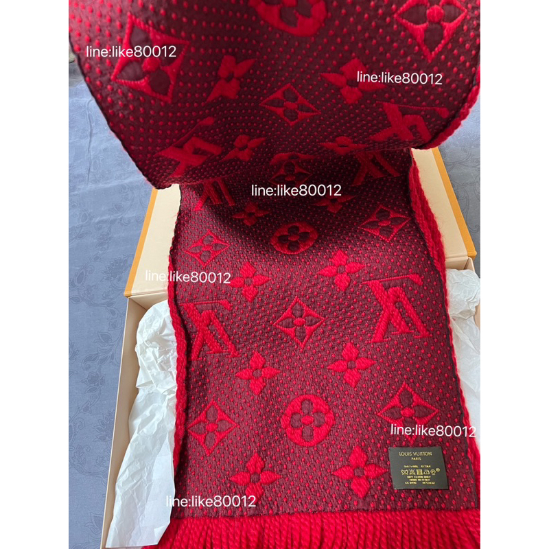 louisvuitton(LV)圍巾M72432紅寶石色