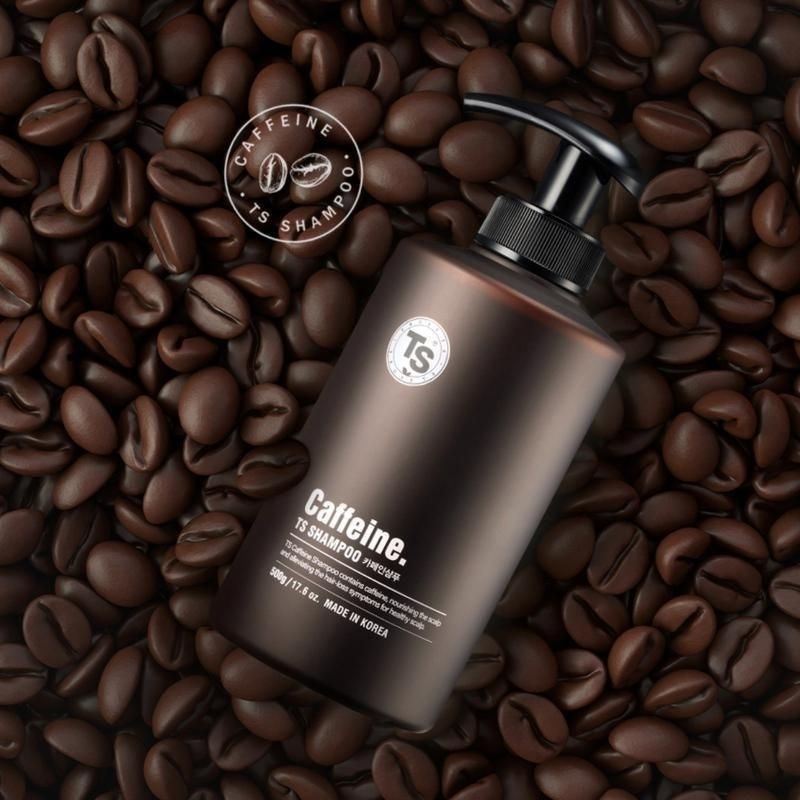 全新 韓國TS咖啡因洗髮精500g
